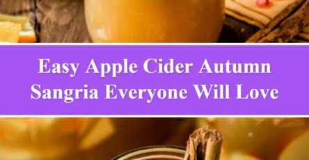 Apple Cider Autumn Sangria