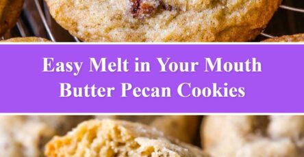 Butter Pecan Cookies