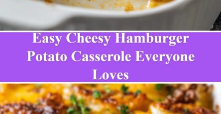 Cheesy Hamburger Potato Casserole