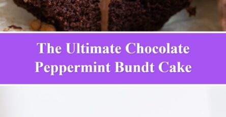 Chocolate Peppermint Bundt Cake