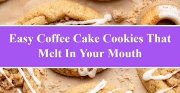 Coffee Cake Cookies