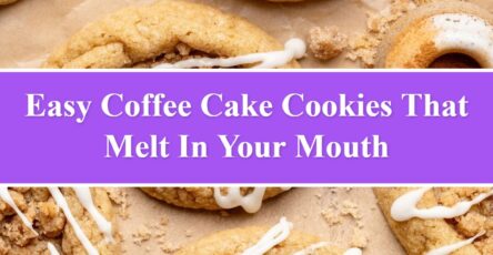 Coffee Cake Cookies