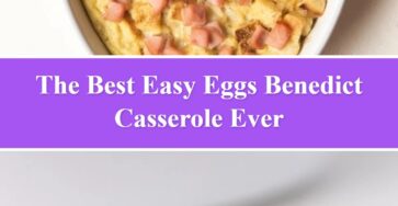 Easy Eggs Benedict Casserole
