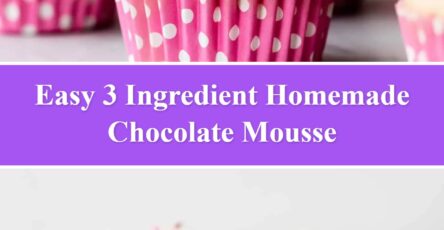 Homemade Chocolate Mousse