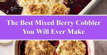 Mixed Berry Cobbler