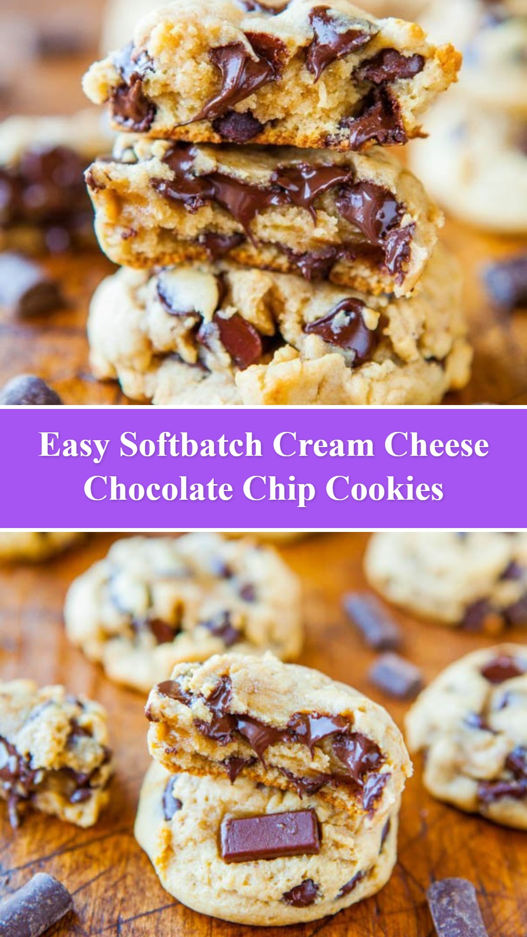 Softbatch Cream Cheese Chocolate Chip Cookies